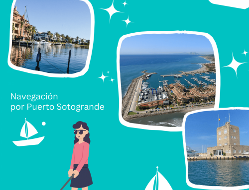 Puerto Sotogrande y Fundación Navega reciben a la Delegación de la ONCE de La Línea y San Roque en una visita inclusiva a las instalaciones portuarias