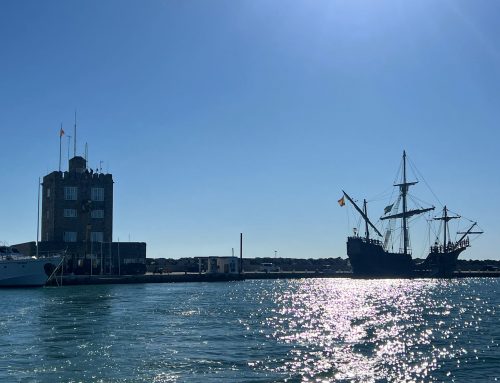 La Nao Santa María visita  Por primera vez Puerto Sotogrande
