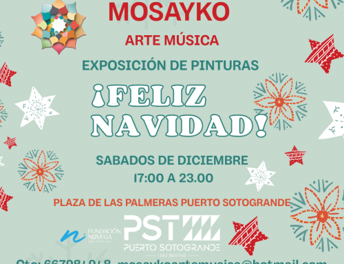 Puerto Sotogrande y Fundación Navega colaboran con las exposiciones artísticas de Mosayko Arte Música