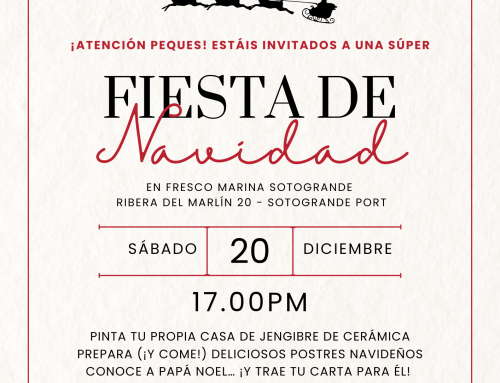 Puerto Sotogrande colabora con la Fiesta Infantil de Navidad organizada por Fresco Marina en Ribera del Marlin