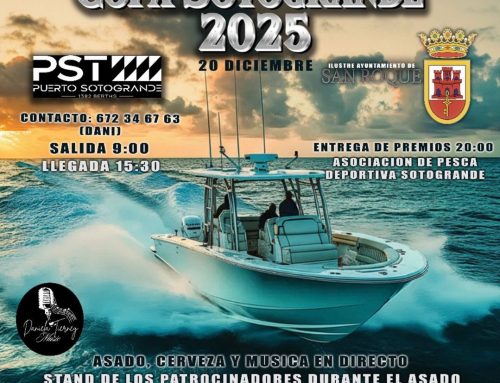 Aplazada nuevamente la Copa Sotogrande de Pesca Deportiva al 3 de enero por condiciones meteorológicas adversas